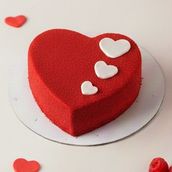 Heart Shape Red Velvet