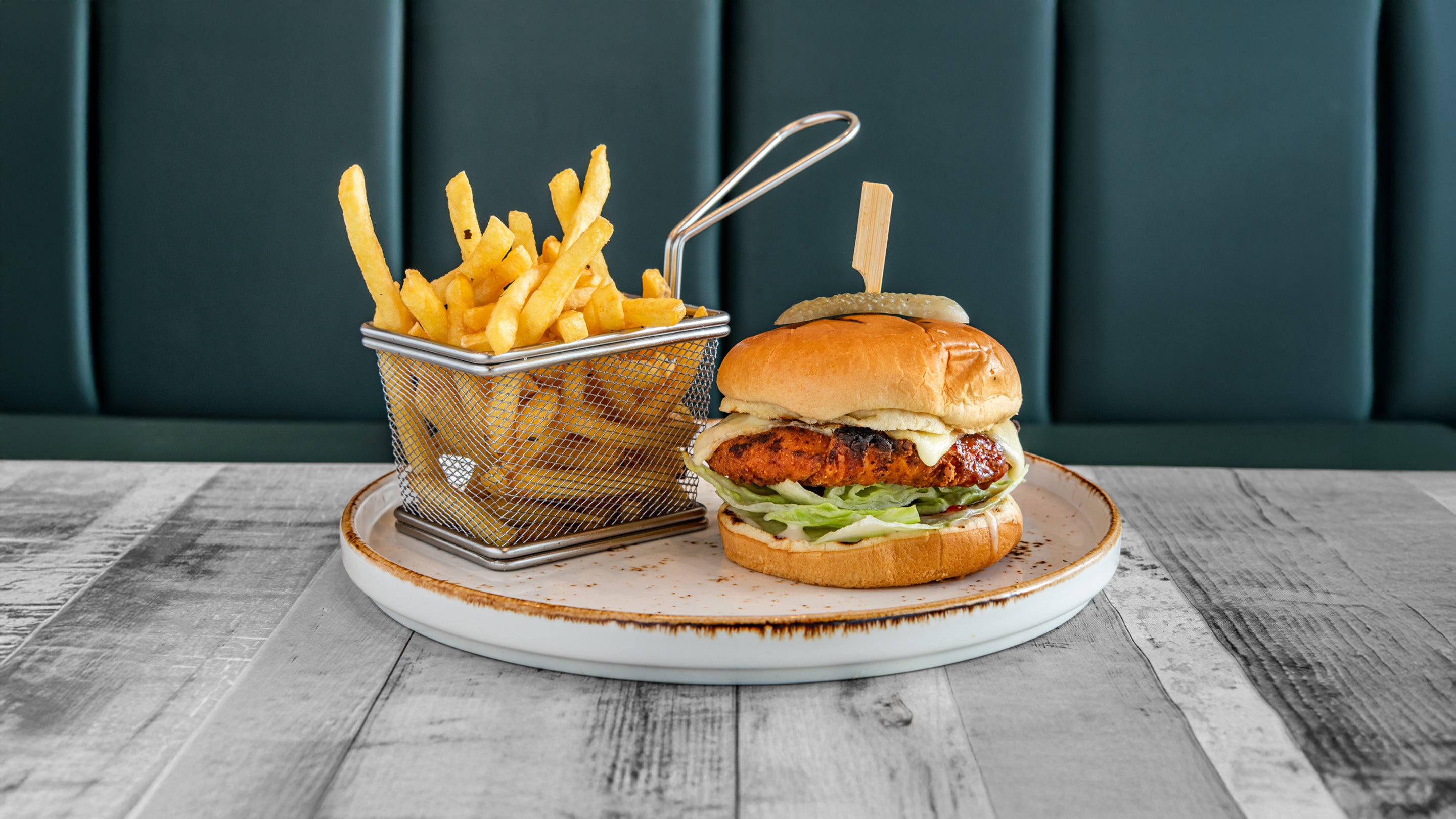 Hot Honey Chicken Burger