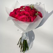 Fuchsia Roses Bouquet