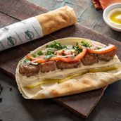 Shokaf Lamb Meat Tikka Arabic Bread