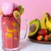 Shokaf Cocktail With Ice Cream