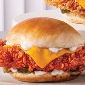 Hot Honey Crispy Burger