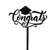 Congrats Grauation Acrilic Stick