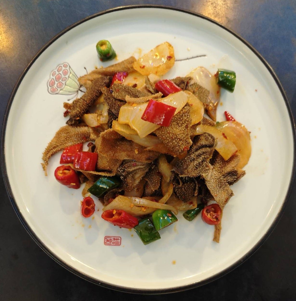 Shredded Beef Tripe in Fresh Wok 鲜锅手撕肚
