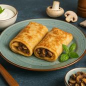 Blini With Mushroom
