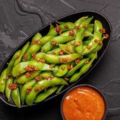 Garlic Edamame