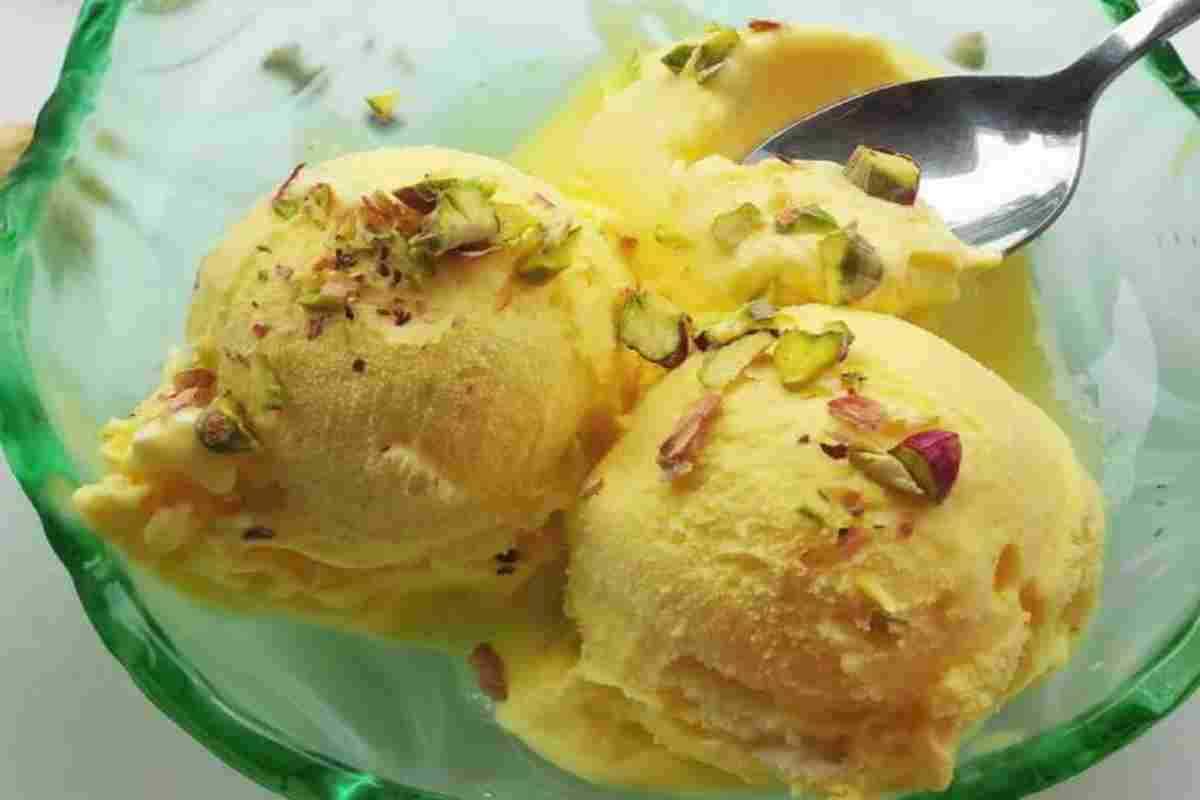 Saffron Ice Cream