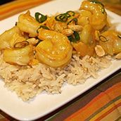Bangladeshi Shrimp Fish Rice Curry