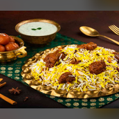 Mutton Dum Biryani Boneless 