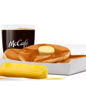 3 pcs Hotcake Meal with Pineapple Stick