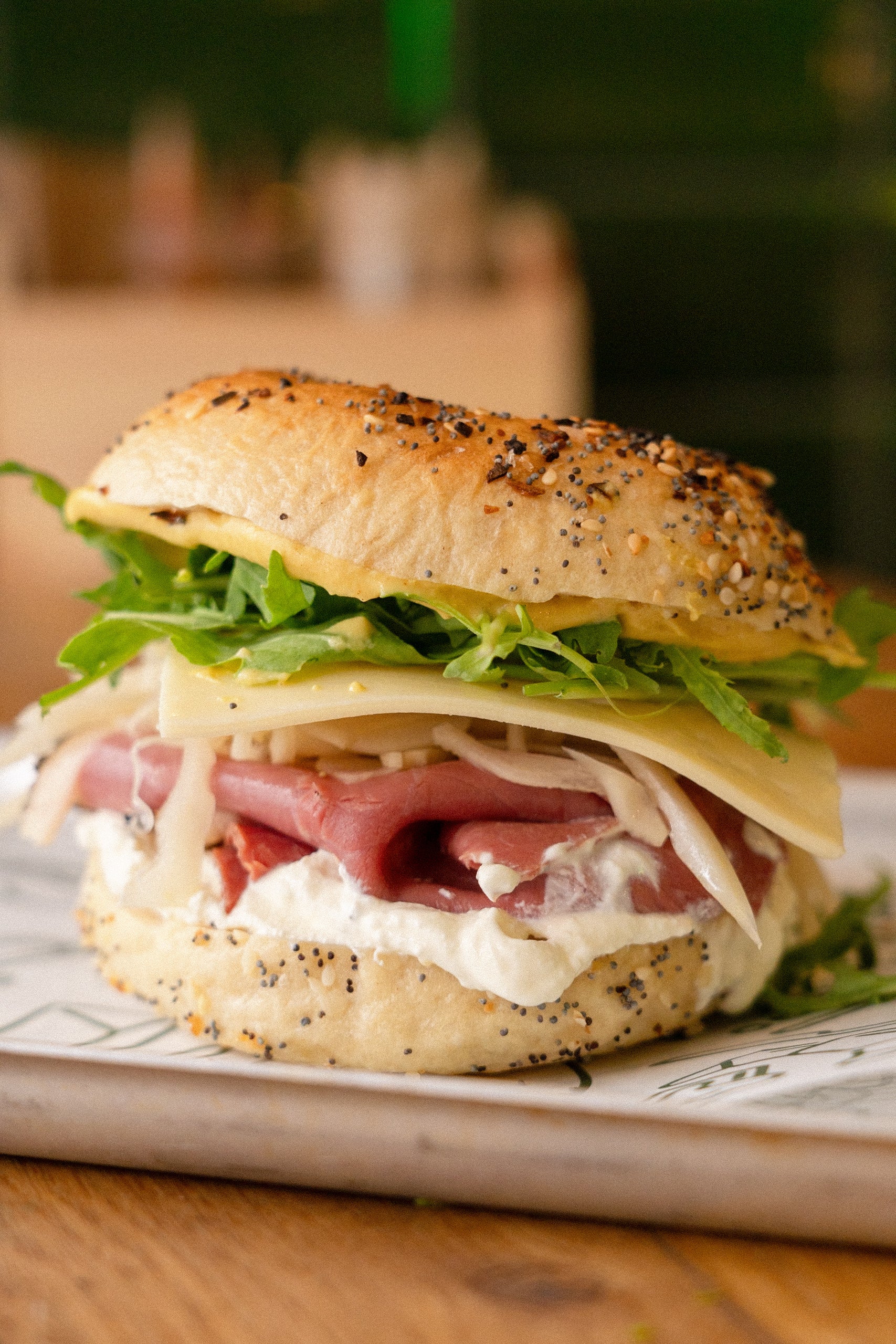 Pastrami Bagel