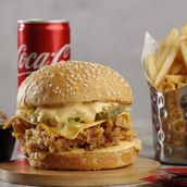 The Chicken Burger Meal