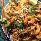 Seafood Pad thai Noodles