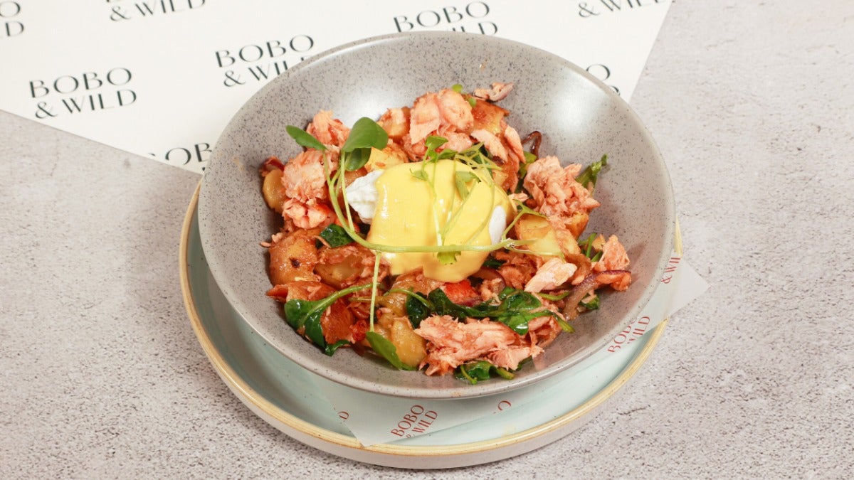 Smoked Salmon Hash