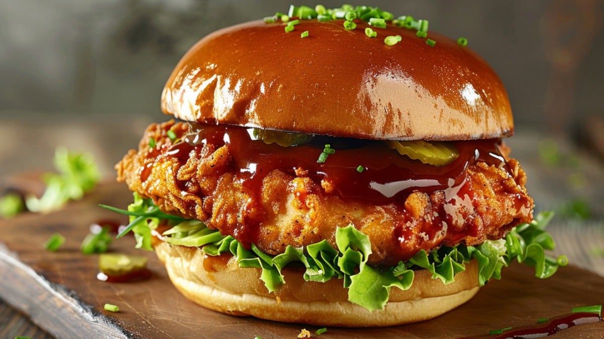 BBQ Chicken Burger