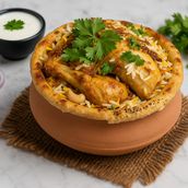 Hyderbadi Chicken Dum Biryani