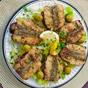 Fried Musharmal Sardines Fish Dish