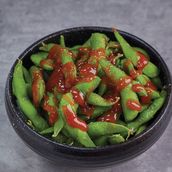 Edamame With Spicy Sauce	