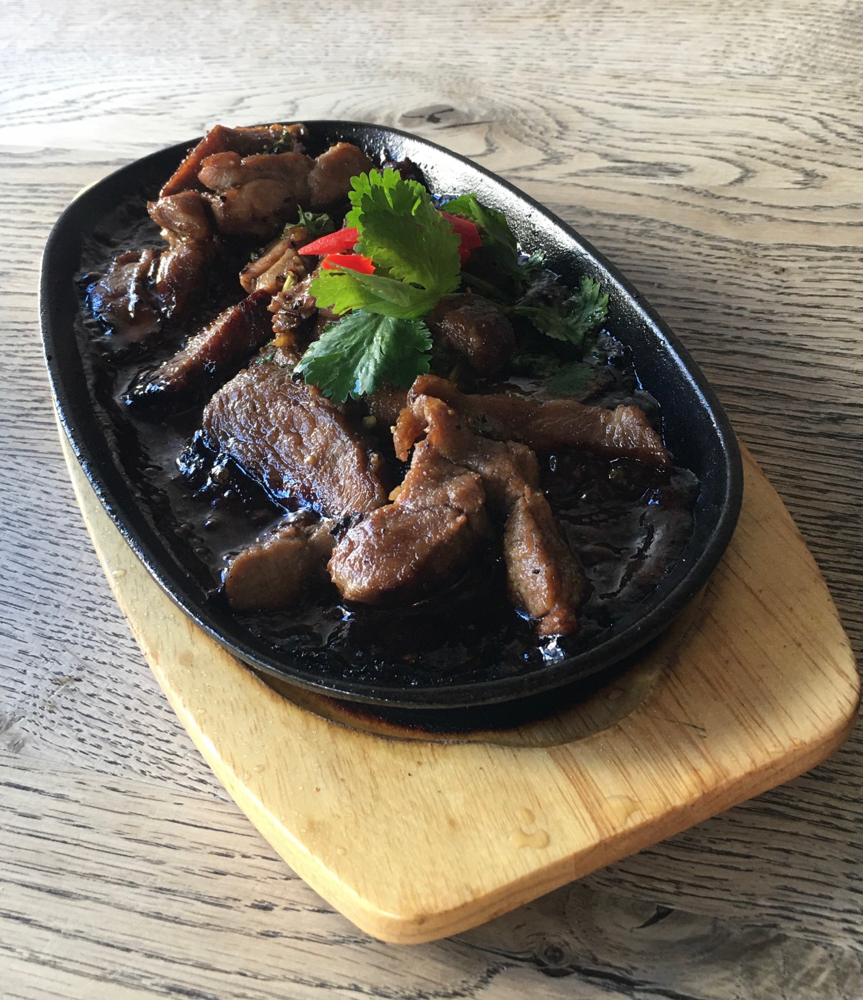 Sizzling Kor Moo Yang