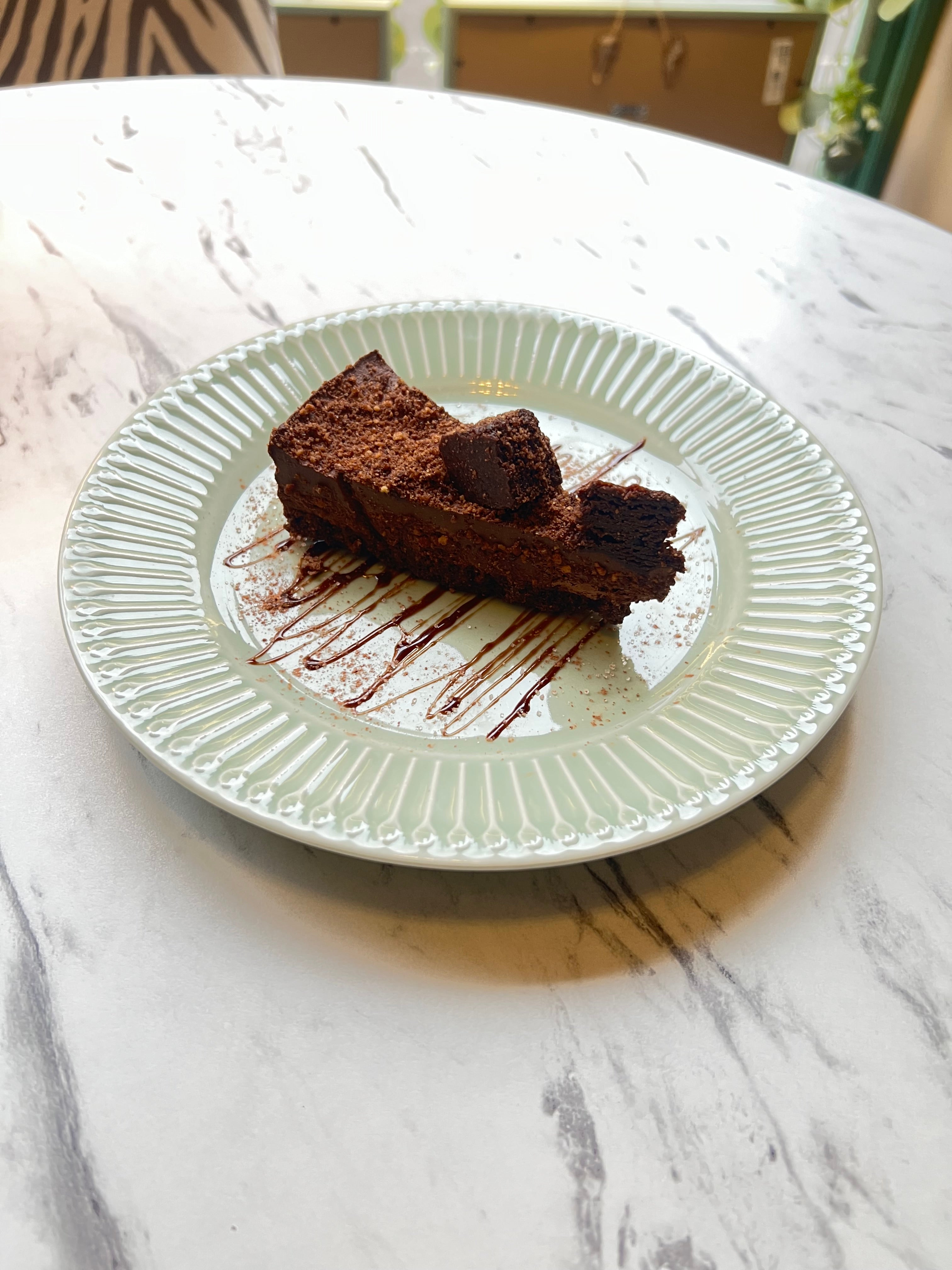 Brownie mousse