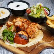 Shish Tawook Plate