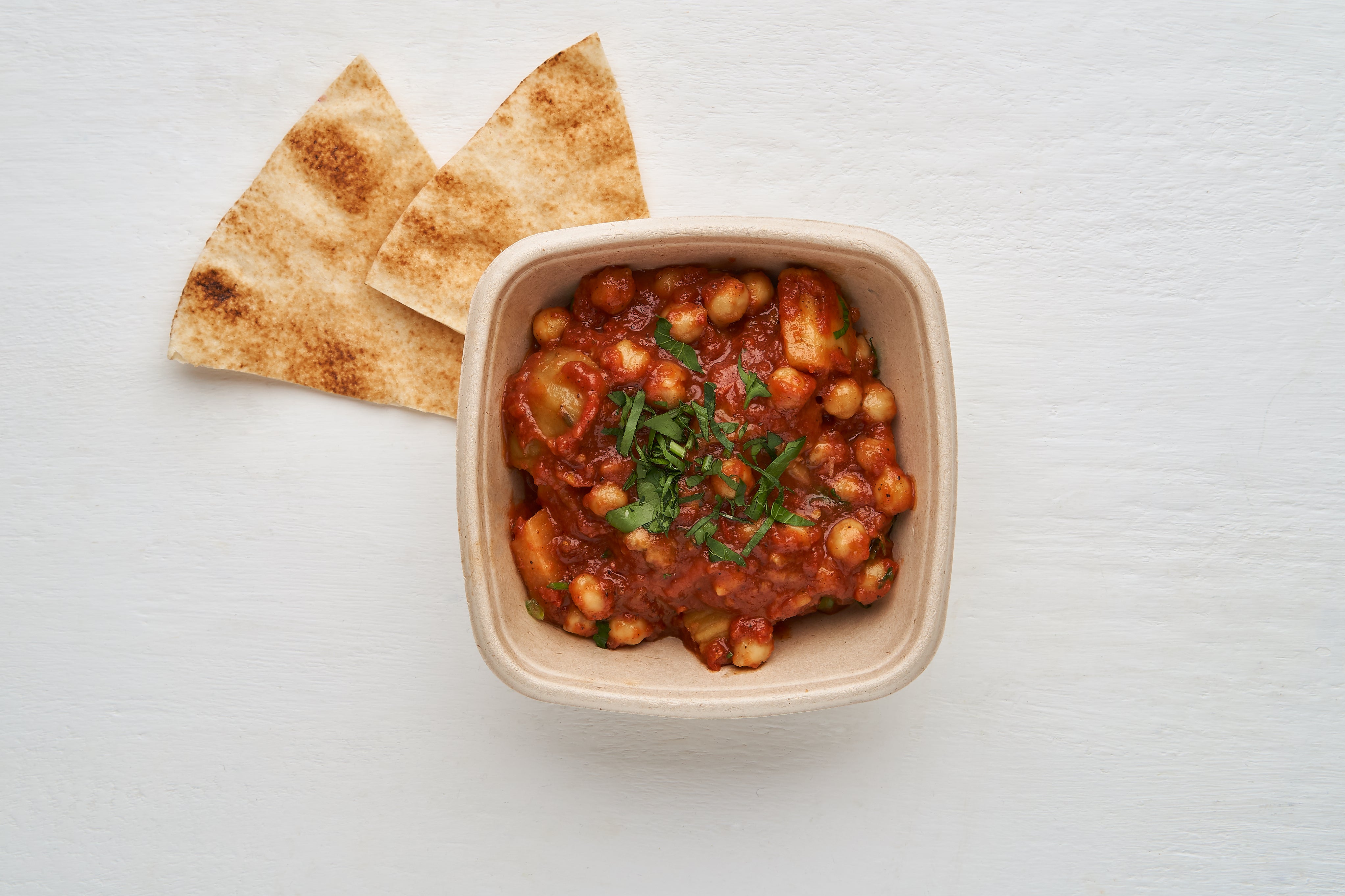 Moussaka'a (side) - Vegan Aubergine & Chickpeas Stew