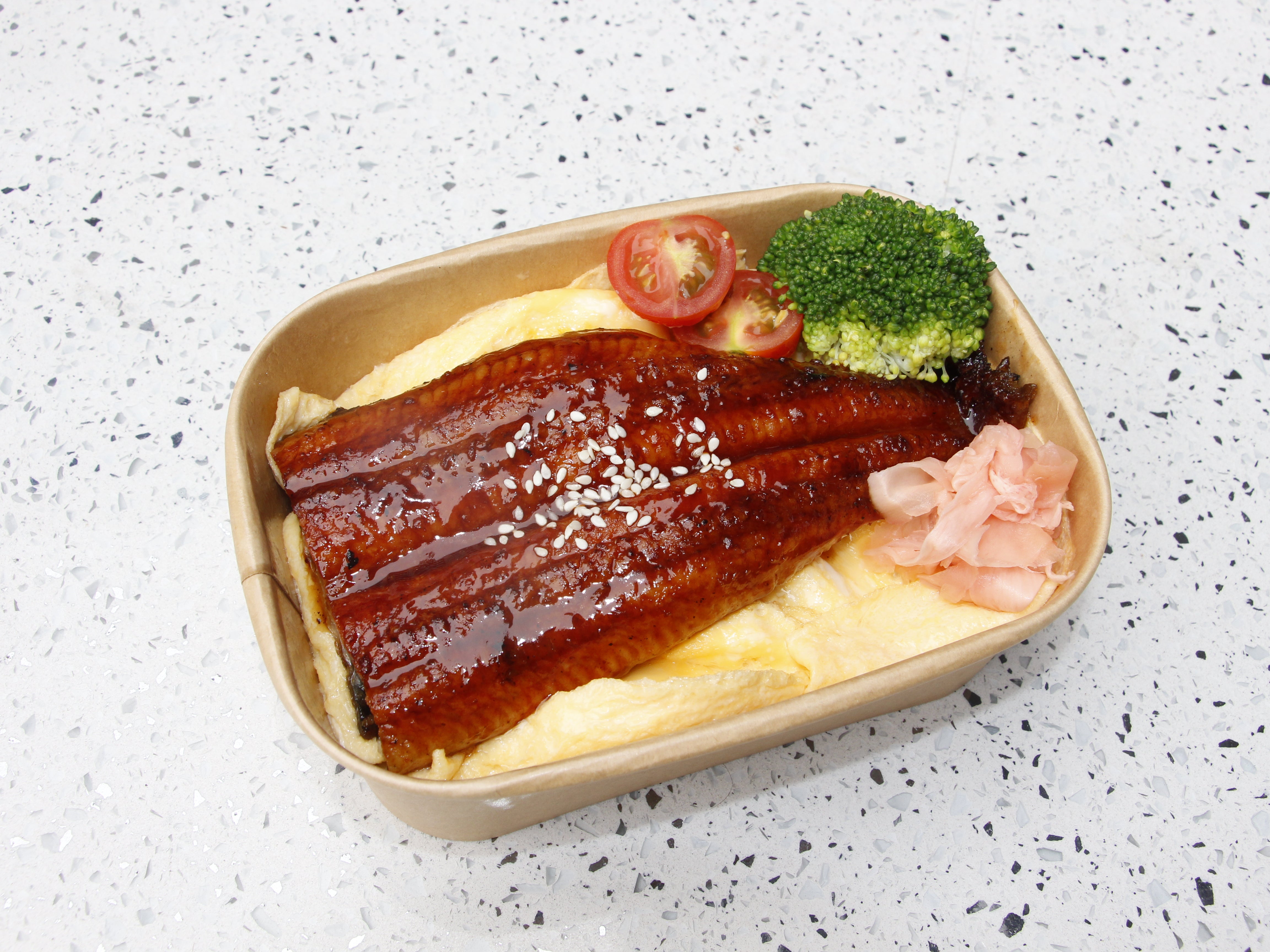 Unagi Omurice Bento