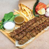 Beef Kabab Platter