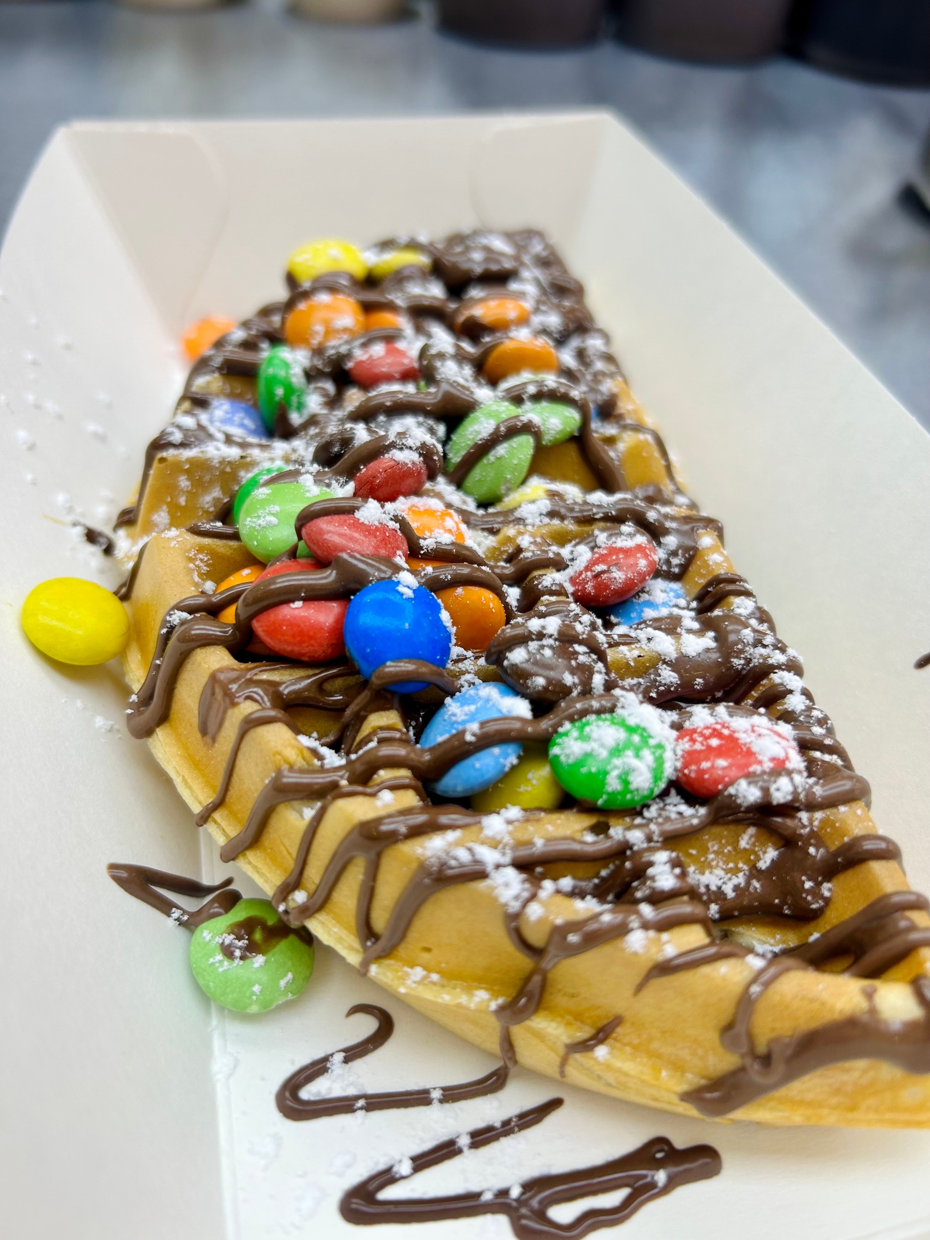 Smarties Madness Crepe