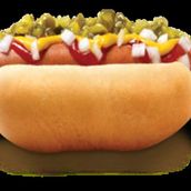 B2B Beef Hotdog Sandwich