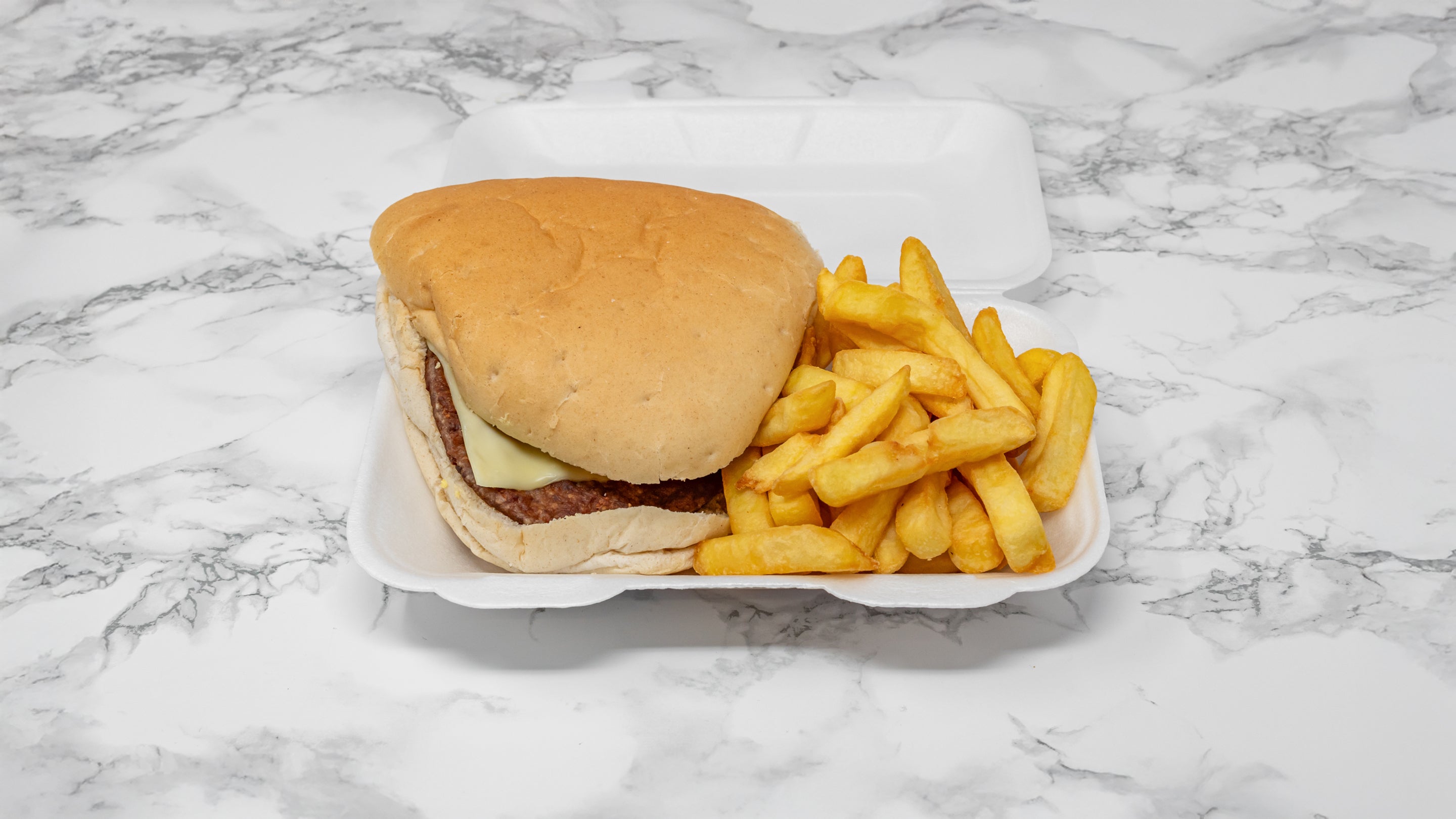 1/4lb Burger with Chips