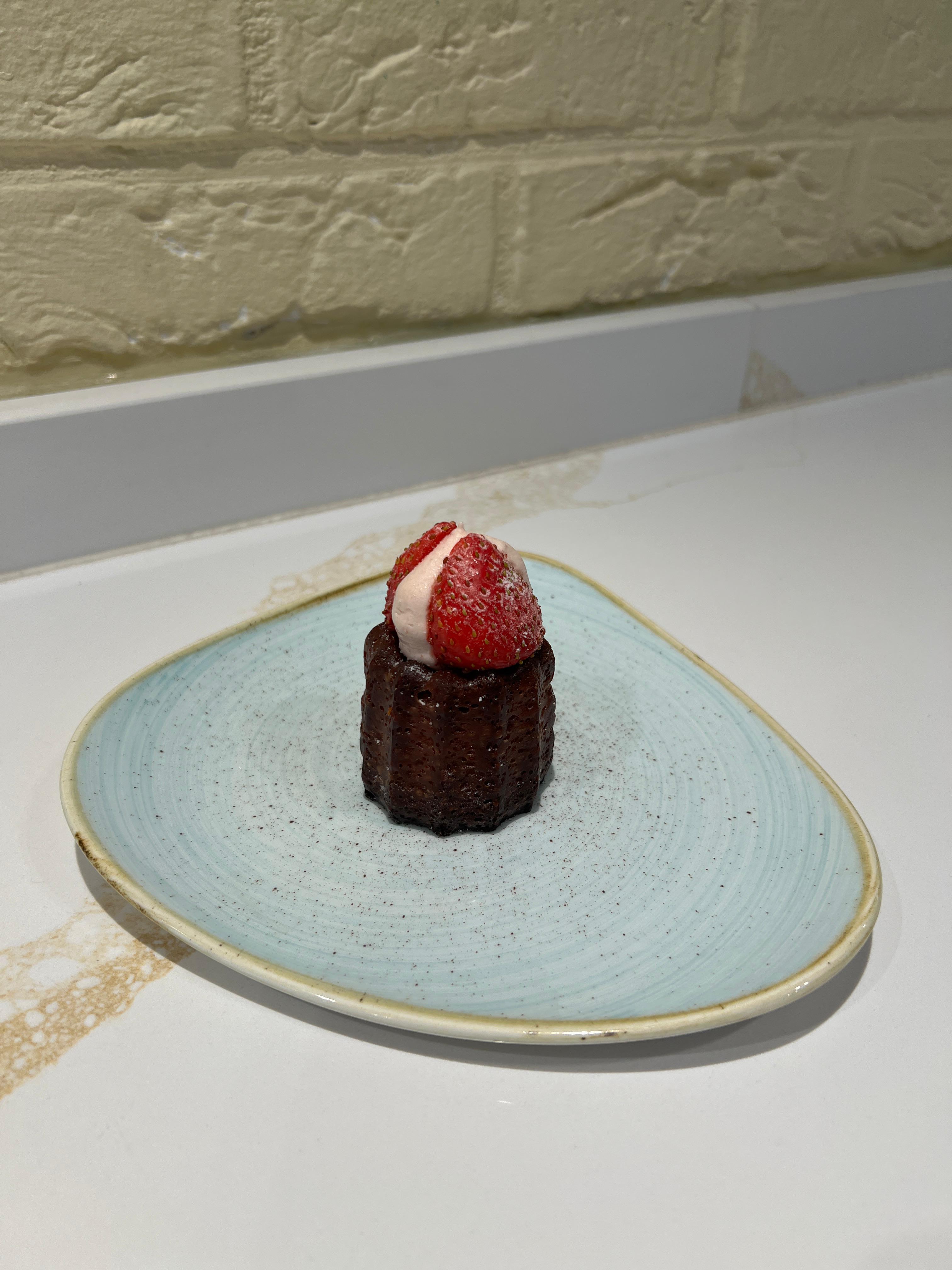 Strawberry Canele