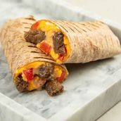 Steak Egg Melt Burrito