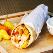 Charcoal Chicken Shawarma Sandwich