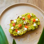 Avocado On Organic Sourdough