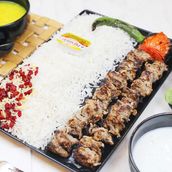 Mutton Tikka With Rice