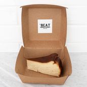 Basque Cheesecake Slice