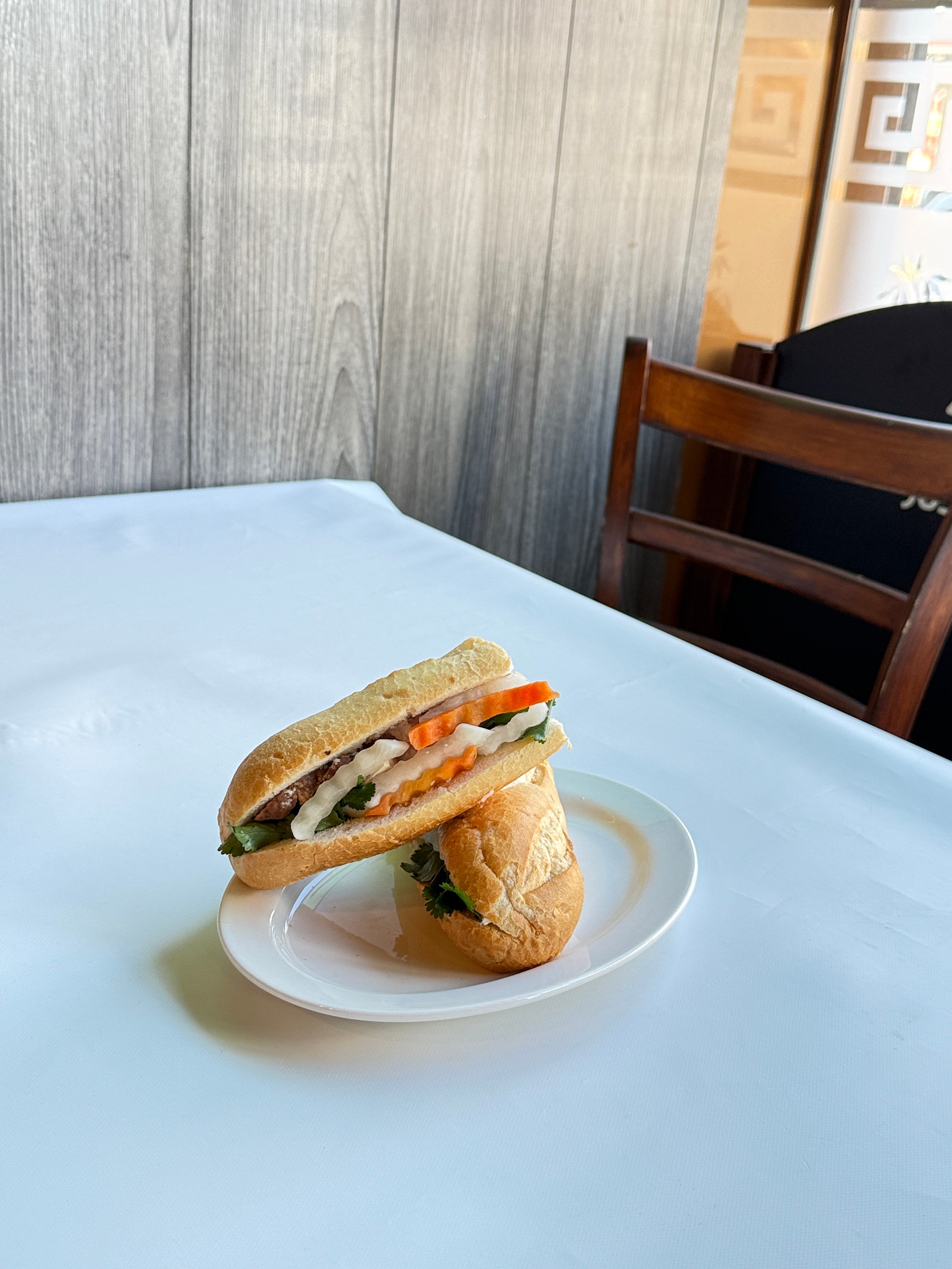 Fish Fillet Banh Mi (bánh mì cá)