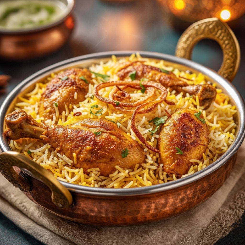 Chicken Biriyani (On Bone)