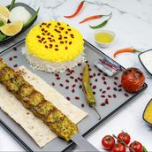 Chicken Tabrizi Kebab With Rice