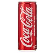 Regular Size Coca Cola