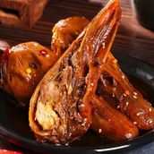 Braised duck head2pcs
