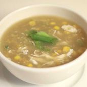 Sweet Corn Chicken Soup