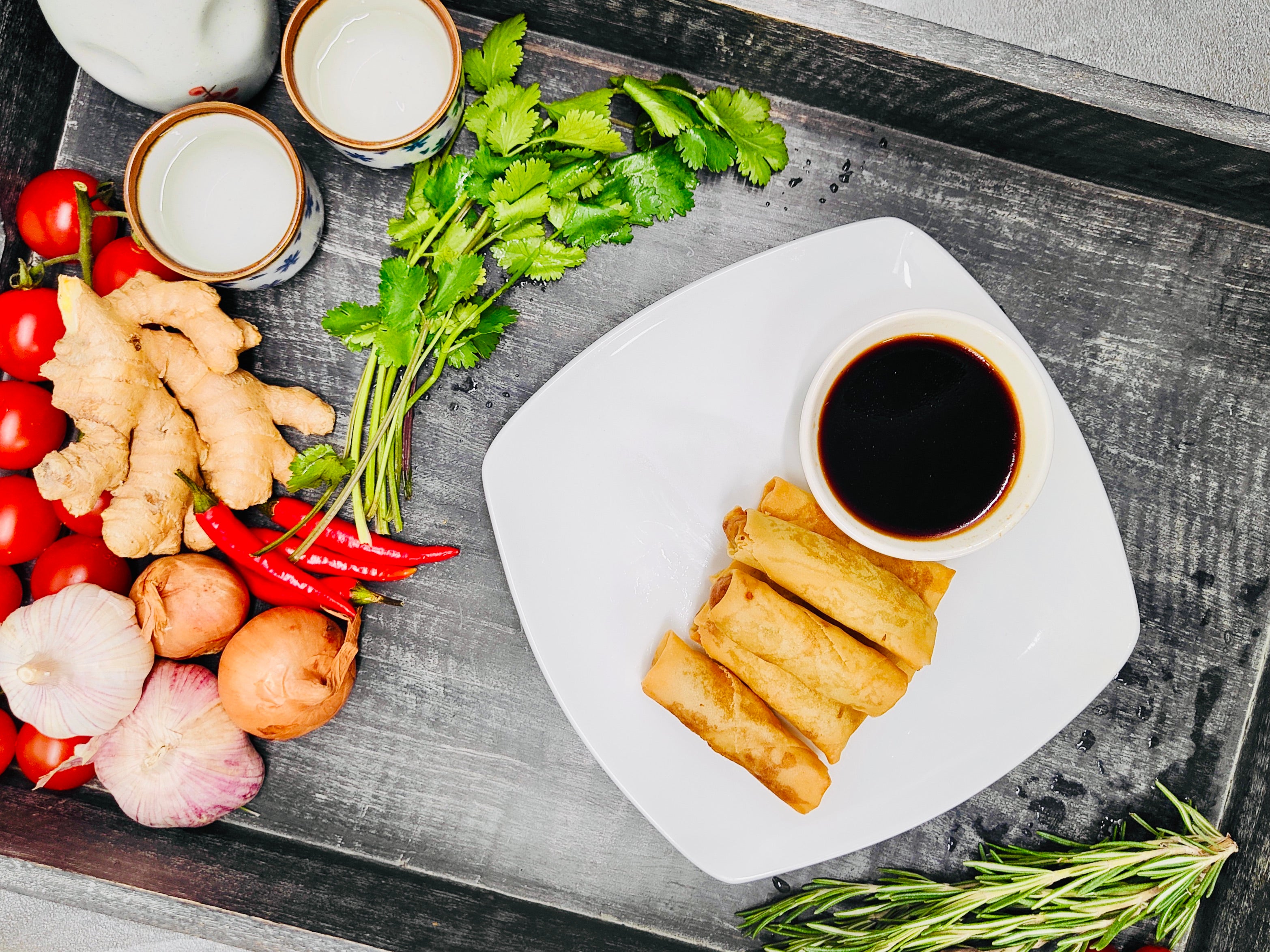 Vegetarian Spring Rolls