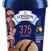 London Dairy Low Cal Hazelnut Chocolate Fudge 473ml
