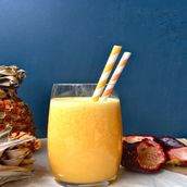 Passion fruit and pineapple