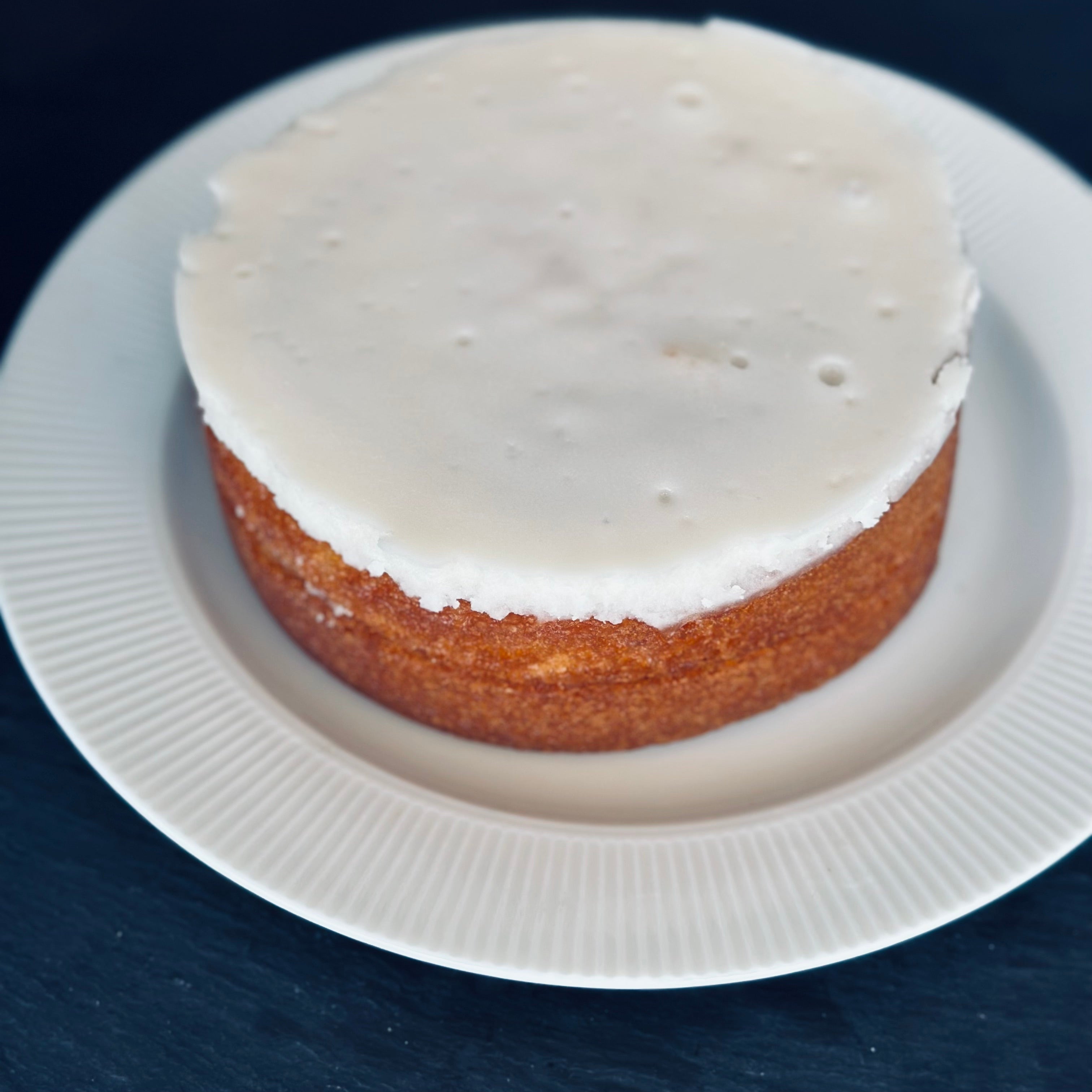 Lemon Drizzled Oven Baked Sponge Cake