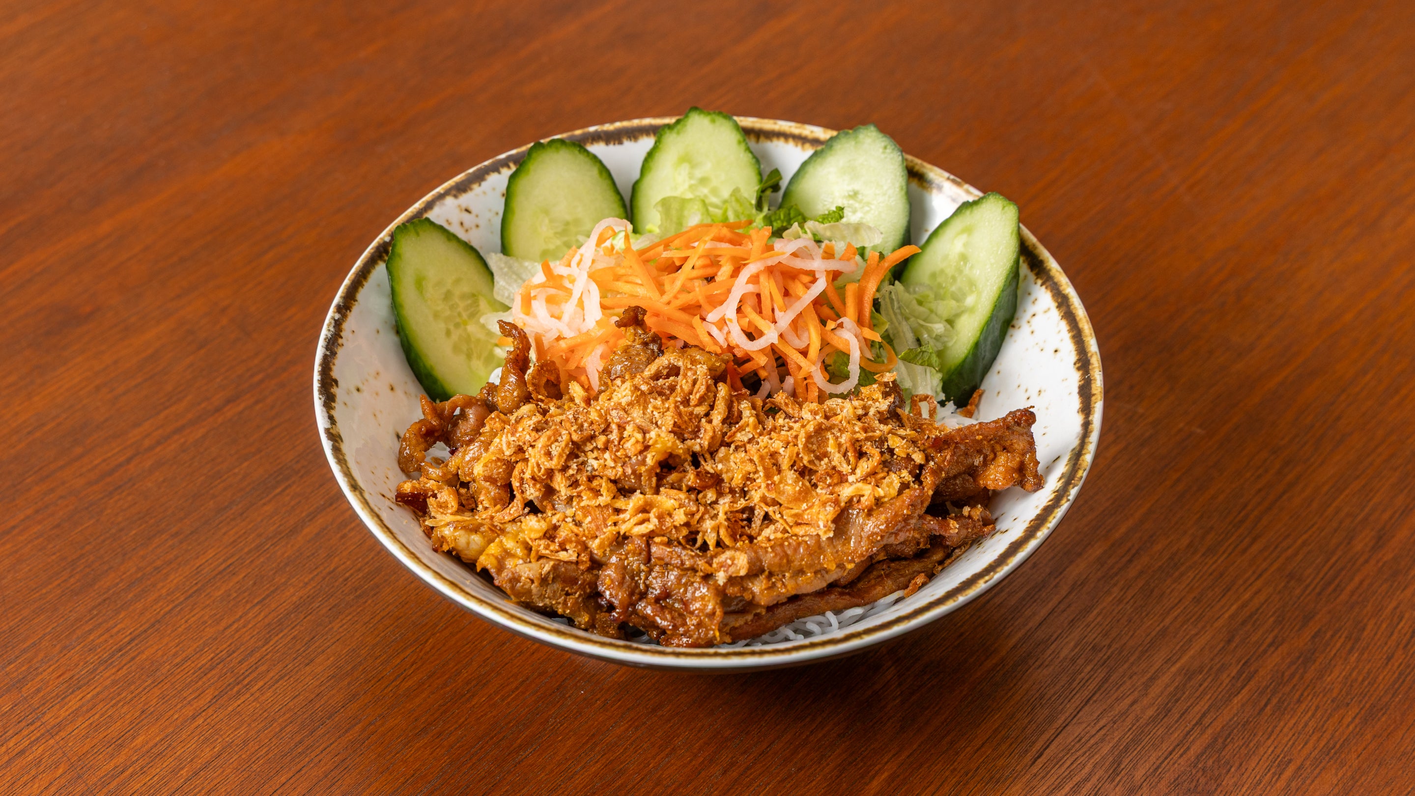 Lemongrass BBQ Pork (N) (GF) - Bún Thịt Nướng