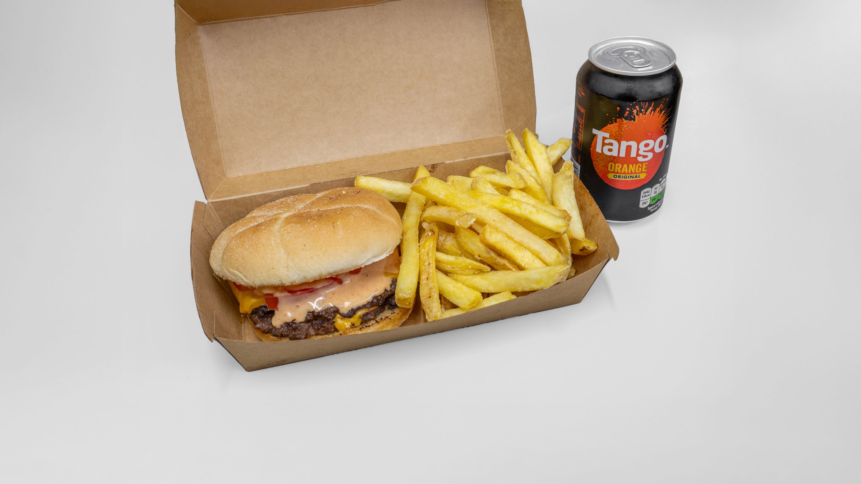 Double Beef  Burger Meal
