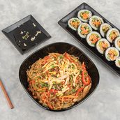 Combo Kim Bap Jap Chae	
